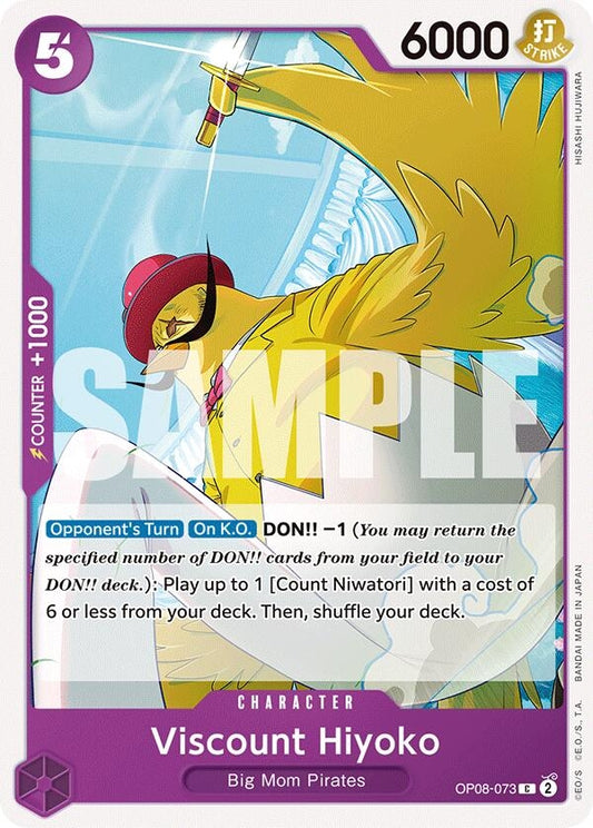 Image for Viscount Hiyoko (OP08-073) - One Piece Card Game