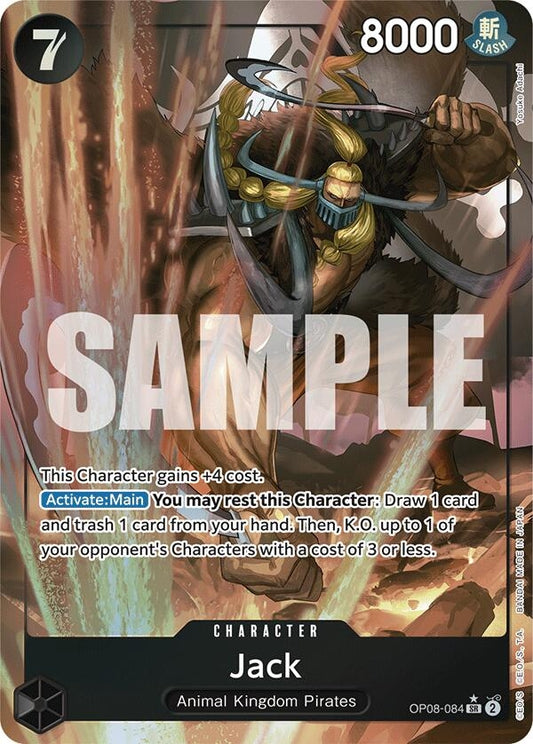 Image for Jack (Parallel) (OP08-084) - One Piece Card Game