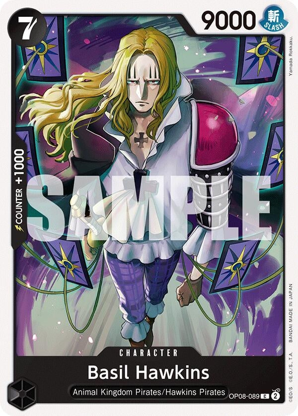 Image for Basil Hawkins (OP08-089) - One Piece Card Game