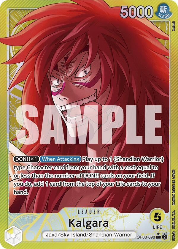 Image for Kalgara (098) (Parallel) (OP08-098) - One Piece Card Game