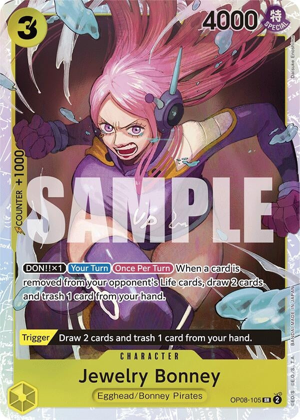 Image for Jewelry Bonney (OP08-105) - One Piece Card Game