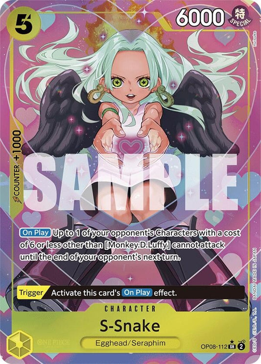 Image for S-Snake (Parallel) (OP08-112) - One Piece Card Game