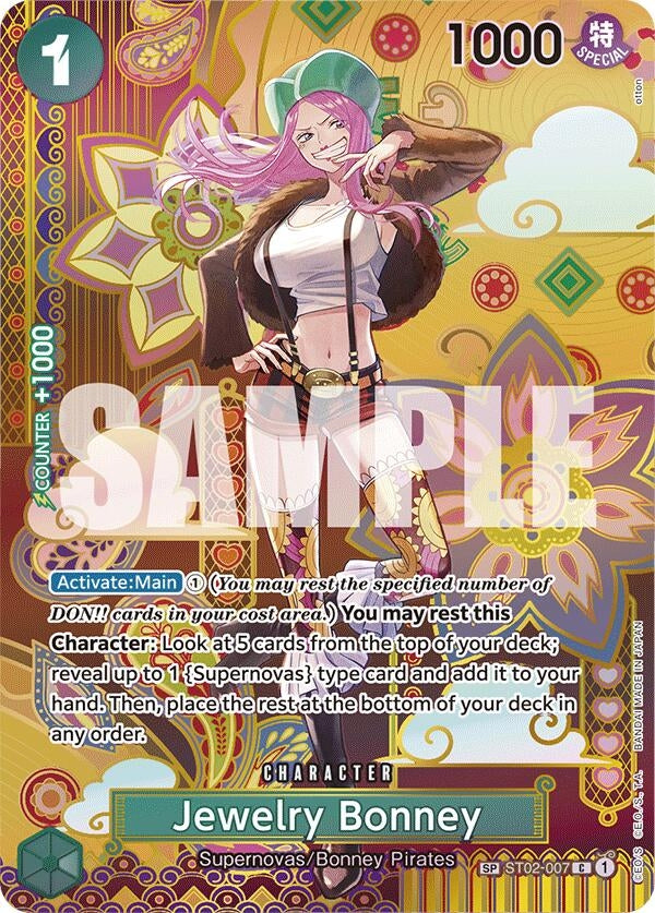 Image for Jewelry Bonney (SP) (ST02-007) - One Piece Card Game