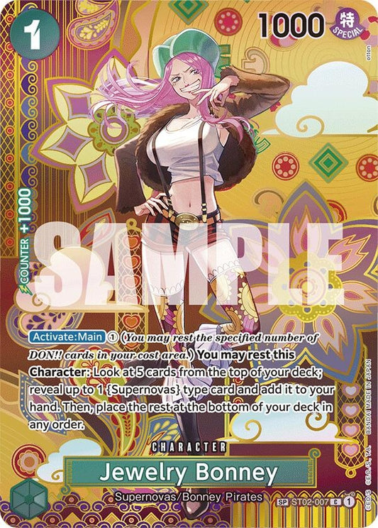 Image for Jewelry Bonney (SP) (ST02-007) - One Piece Card Game