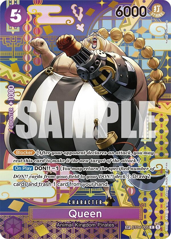 Image for Queen (SP) (ST04-005) - One Piece Card Game