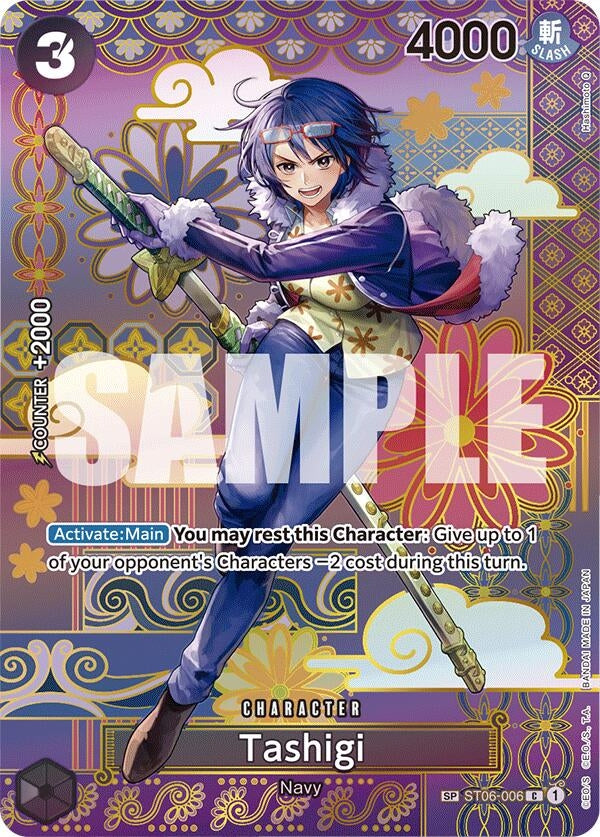 Image for Tashigi (SP) (ST06-006) - One Piece Card Game