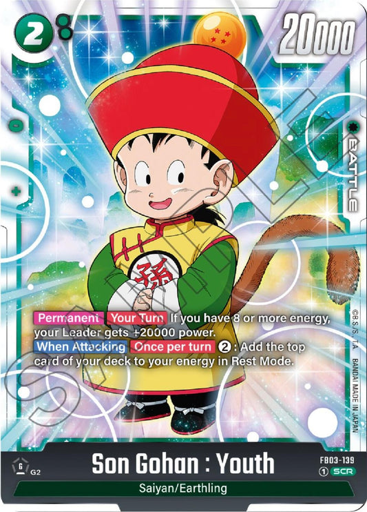Image for Son Gohan : Youth - FB03-139 (FB03-139) - Dragon Ball Super: Fusion World