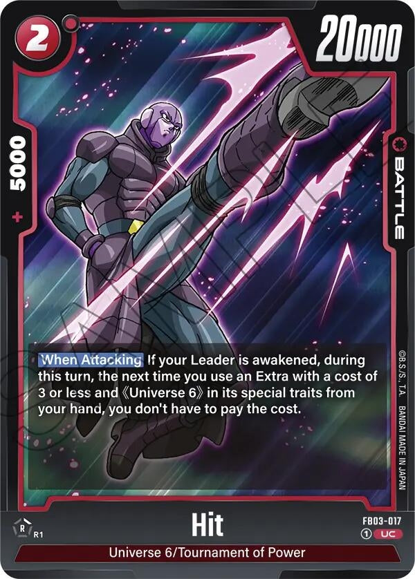 Image for Hit (FB03-017) - Dragon Ball Super: Fusion World