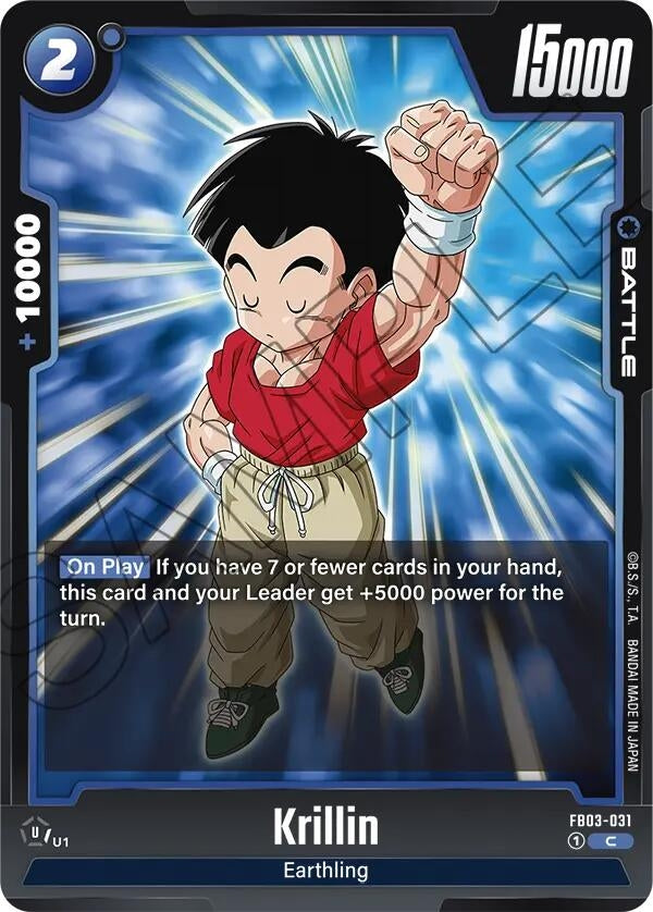 Image for Krillin (FB03-031) - Dragon Ball Super: Fusion World