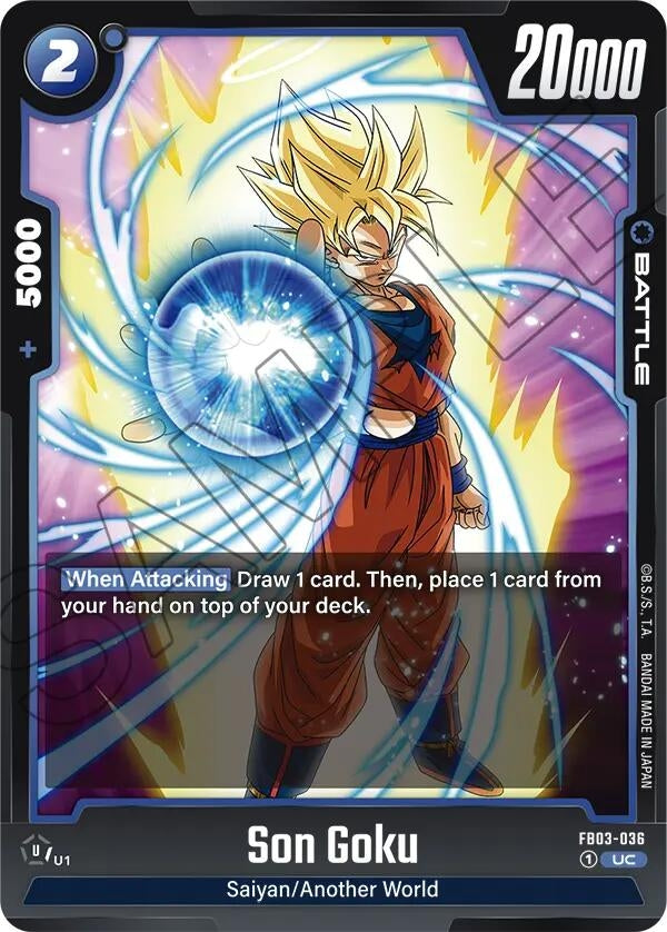 Image for Son Goku - FB03-036 (FB03-036) - Dragon Ball Super: Fusion World