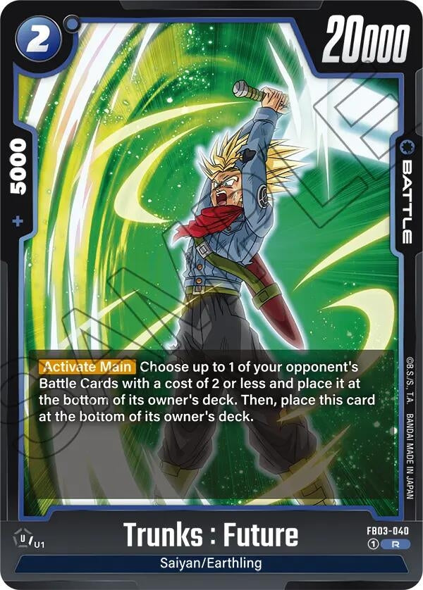 Image for Trunks : Future (FB03-040) - Dragon Ball Super: Fusion World