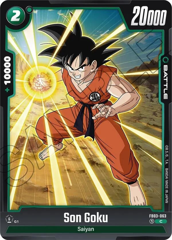 Image for Son Goku - FB03-063 (FB03-063) - Dragon Ball Super: Fusion World