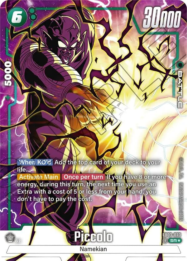 Image for Piccolo - FB03-070 (Alternate Art) (FB03-070) - Dragon Ball Super: Fusion World