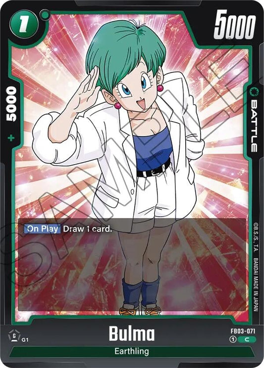 Image for Bulma - FB03-071 (FB03-071) - Dragon Ball Super: Fusion World