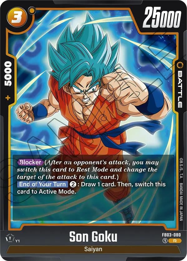 Image for Son Goku - FB03-080 (FB03-080) - Dragon Ball Super: Fusion World