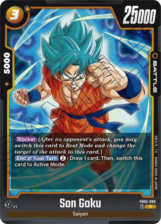 Image for Son Goku - FB03-080 (FB03-080) - Dragon Ball Super: Fusion World