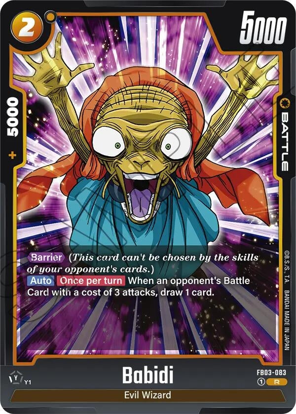 Image for Babidi - FB03-083 (FB03-083) - Dragon Ball Super: Fusion World