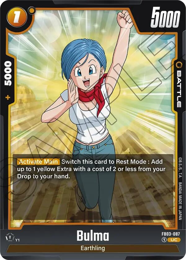 Image for Bulma - FB03-087 (FB03-087) - Dragon Ball Super: Fusion World