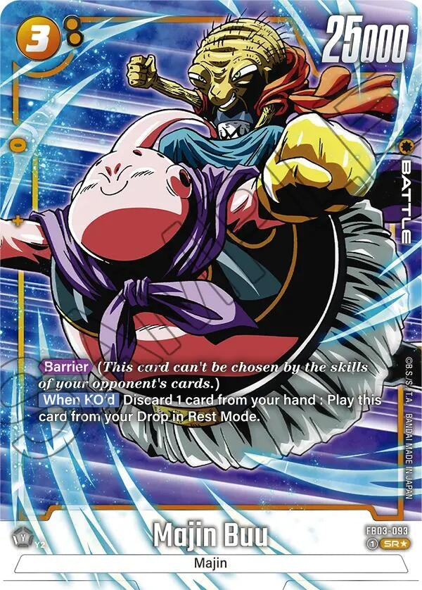 Image for Majin Buu - FB03-093 (Alternate Art) (FB03-093) - Dragon Ball Super: Fusion World