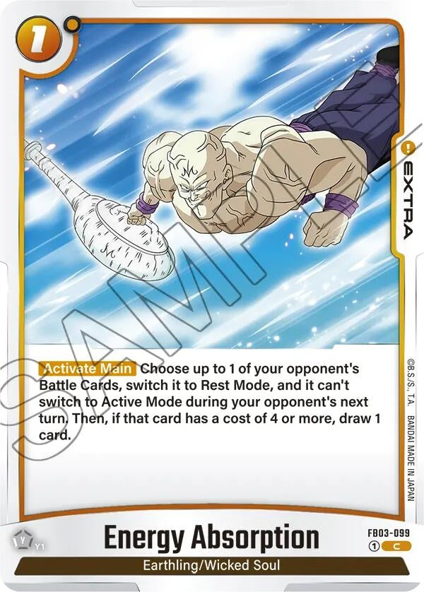Image for Energy Absorption (FB03-099) - Dragon Ball Super: Fusion World