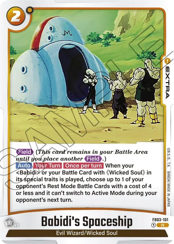 Image for Babidi's Spaceship (FB03-101) - Dragon Ball Super: Fusion World