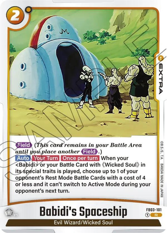 Image for Babidi's Spaceship (FB03-101) - Dragon Ball Super: Fusion World