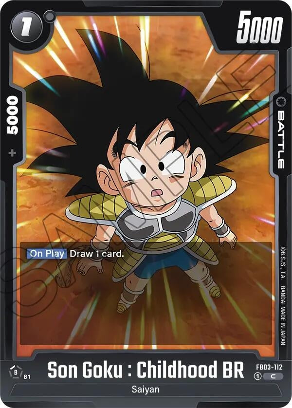 Image for Son Goku : Childhood BR (FB03-112) - Dragon Ball Super: Fusion World