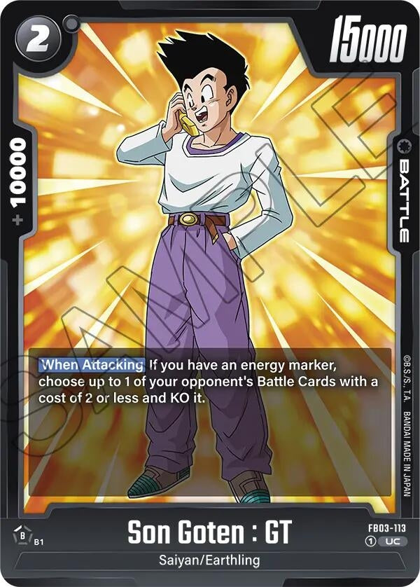 Image for Son Goten : GT (FB03-113) - Dragon Ball Super: Fusion World