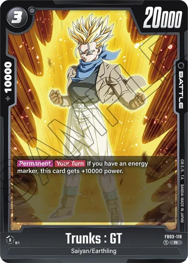 Image for Trunks : GT - FB03-119 (FB03-119) - Dragon Ball Super: Fusion World