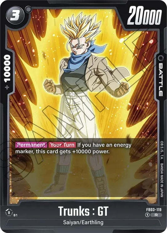 Image for Trunks : GT - FB03-119 (FB03-119) - Dragon Ball Super: Fusion World