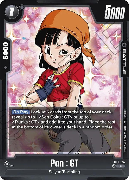 Image for Pan : GT - FB03-124 (FB03-124) - Dragon Ball Super: Fusion World