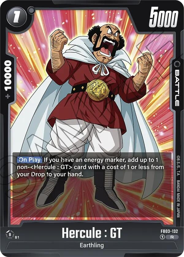 Image for Hercule : GT (FB03-132) - Dragon Ball Super: Fusion World