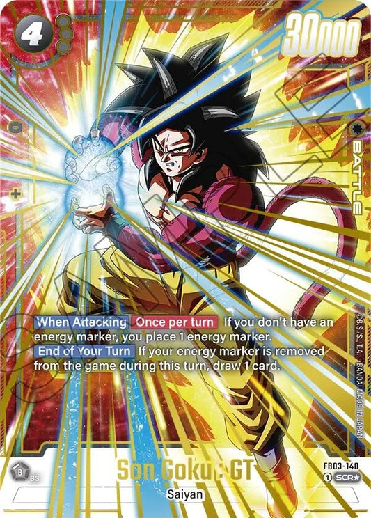 Image for Son Goku : GT - FB03-140 (Alternate Art) (FB03-140) - Dragon Ball Super: Fusion World