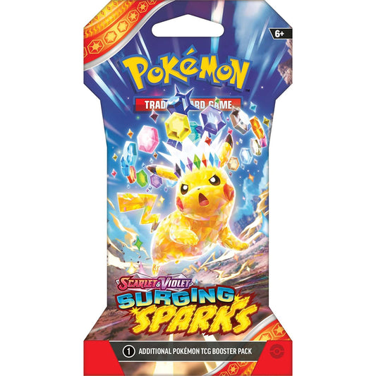 Image for Surging Sparks Sleeved Booster Pack - Pokemon