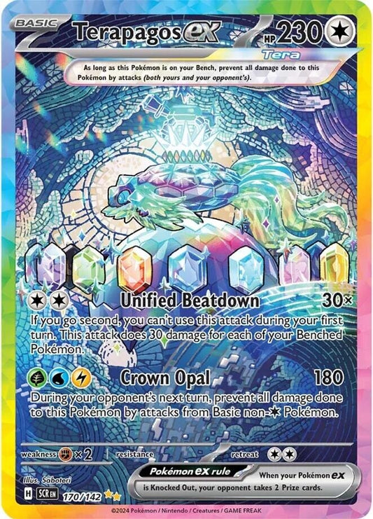 Image for Terapagos ex (170/142) - Pokemon