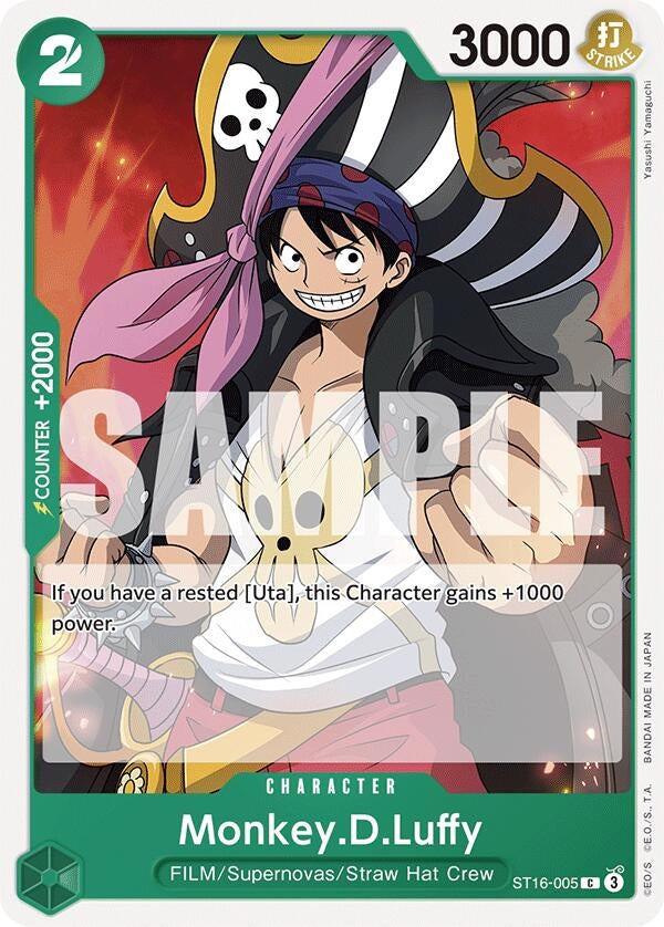 Image for Monkey.D.Luffy (ST16-005) (ST16-005) (ST-16) - One Piece Card Game