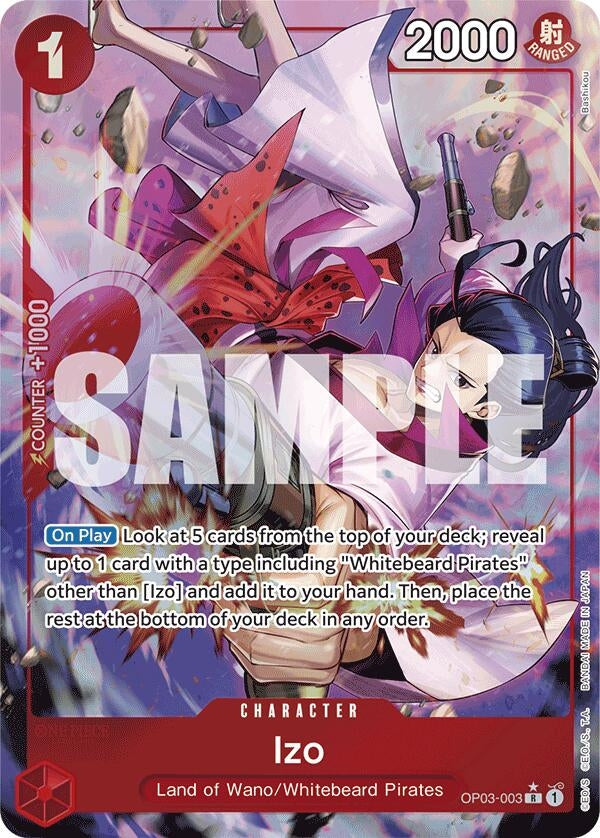 Image for Izo (OP03-003) (Alternate Art) (OP03-003) - One Piece Card Game