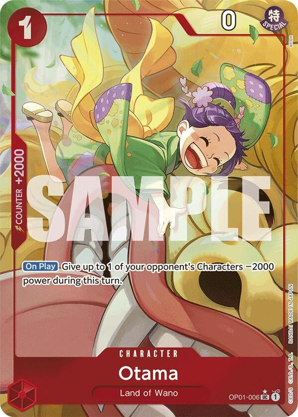 Image for Otama (Alternate Art) (OP01-006) - One Piece Card Game