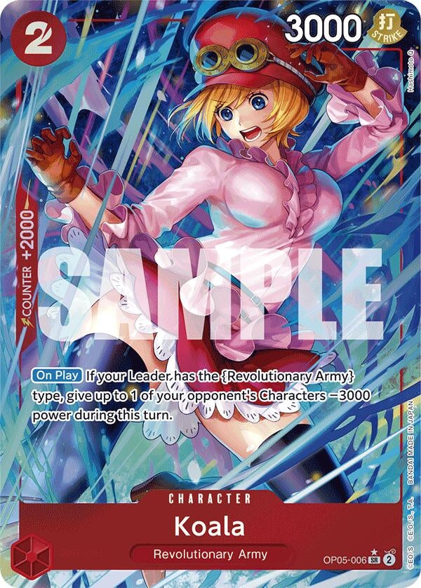 Image for Koala (Alternate Art) (OP05-006) - One Piece Card Game