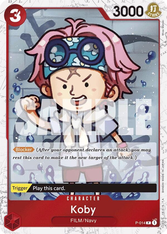 Image for Koby (Jolly Roger Foil) (P-014) - One Piece Card Game