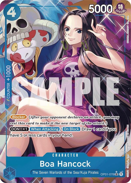 Image for Boa Hancock (OP01-078) (Alternate Art) (OP01-078) - One Piece Card Game