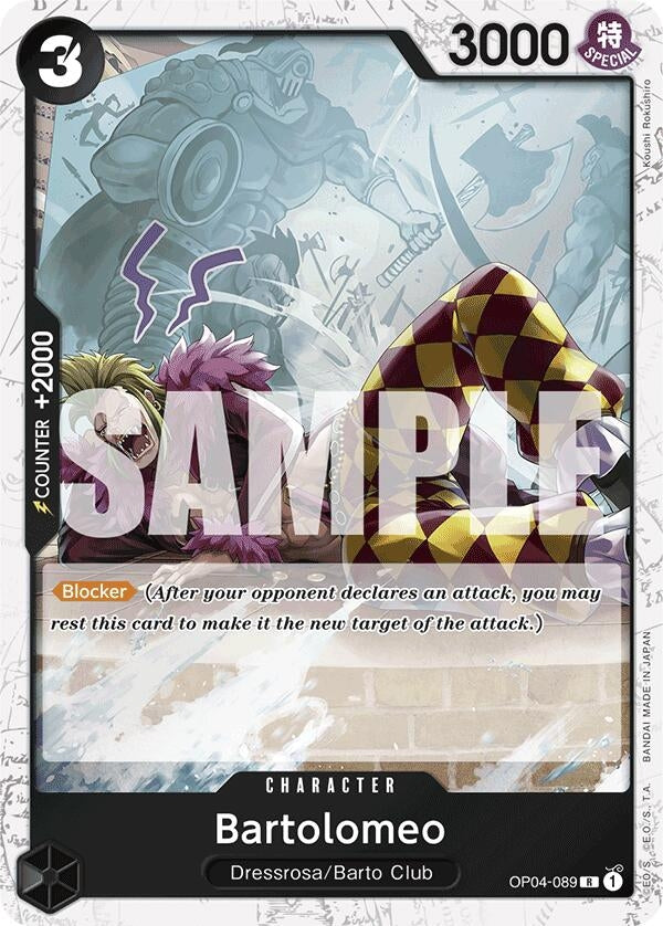 Image for Bartolomeo (OP04-089) (Jolly Roger Foil) (OP04-089) - One Piece Card Game