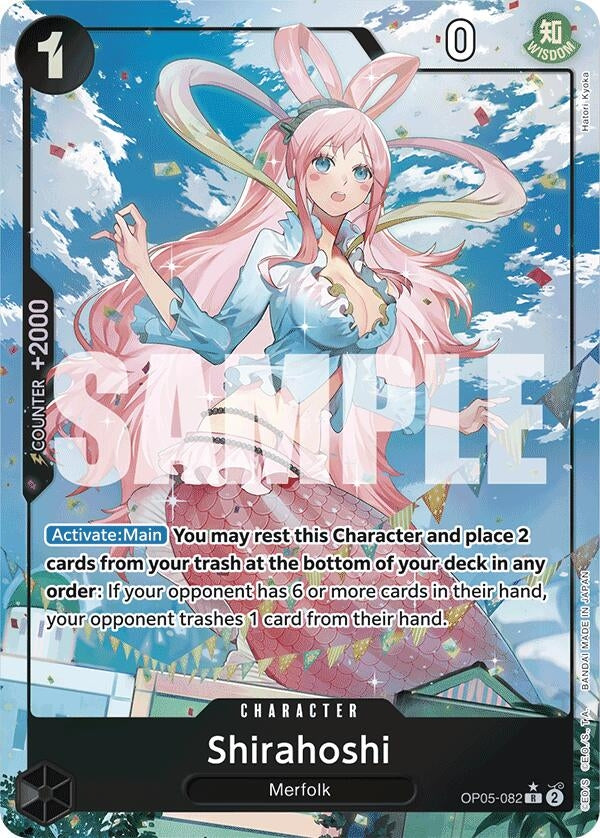 Image for Shirahoshi (OP05-082) (Full Art) (OP05-082) - One Piece Card Game