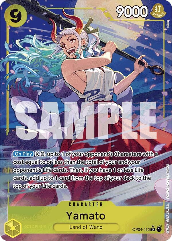 Image for Yamato (OP04-112) (Alternate Art) (OP04-112) - One Piece Card Game