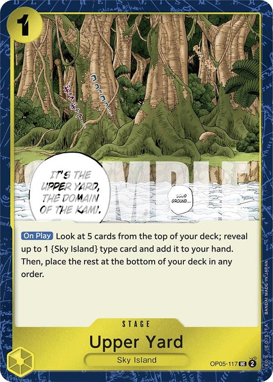 Image for Upper Yard (Jolly Roger Foil) (OP05-117) - One Piece Card Game