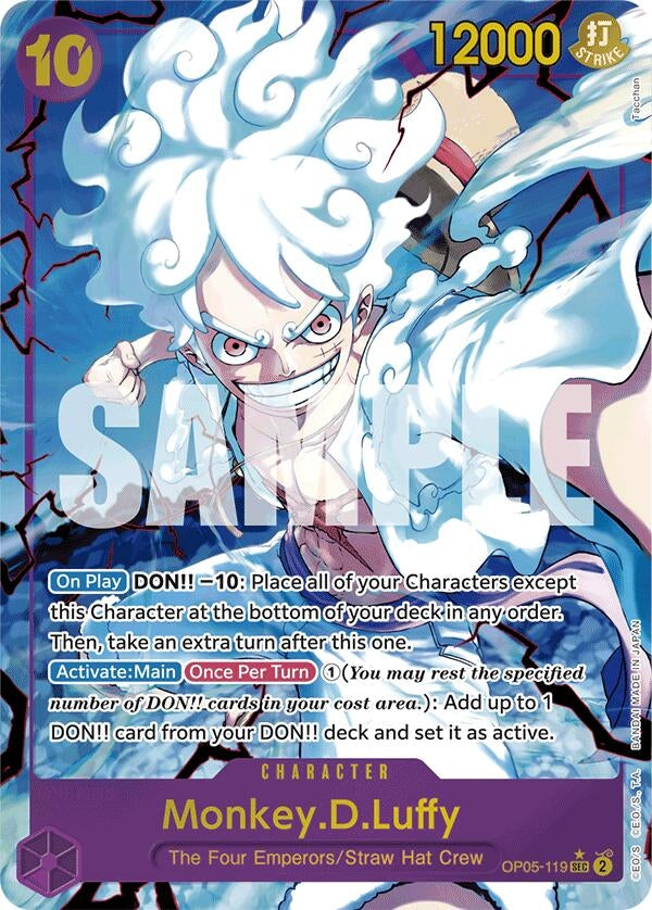 Image for Monkey.D.Luffy (OP05-119) (Alternate Art) (OP05-119) - One Piece Card Game