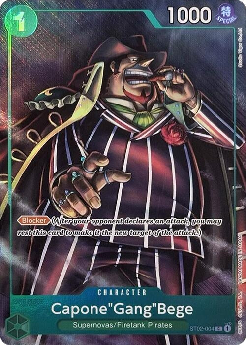 Image for Capone"Gang"Bege (Premium Card Collection -Best Selection Vol. 2-) (ST02-004) - One Piece Card Game