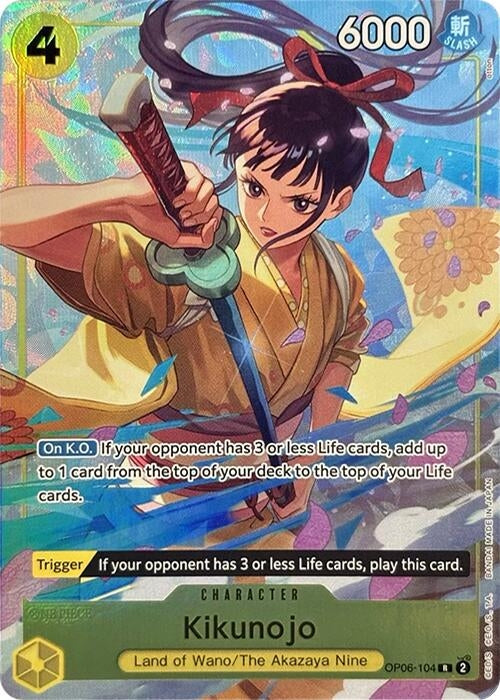 Image for Kikunojo (Premium Card Collection -Best Selection Vol. 2-) (OP06-104) (OP-PR) - One Piece Card Game
