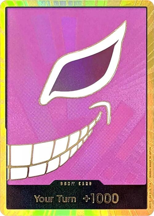 Image for DON!! Card (Donquixote Doflamingo) (Gold) - One Piece Card Game