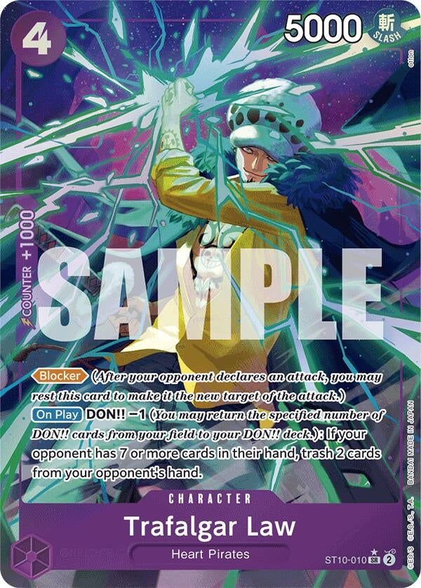 Image for Trafalgar Law (ST10-010) (Alternate Art) (ST10-010) - One Piece Card Game